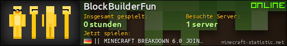 Benutzerleisten 560x90 für BlockBuilderFun