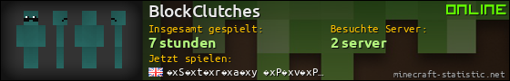 Benutzerleisten 560x90 für BlockClutches