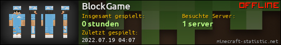 Benutzerleisten 560x90 für BlockGame