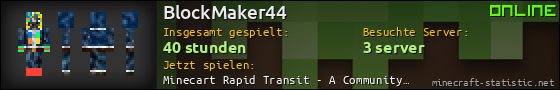 Benutzerleisten 560x90 für BlockMaker44