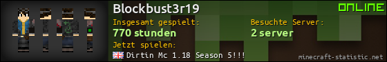 Benutzerleisten 560x90 für Blockbust3r19