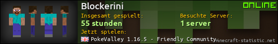 Benutzerleisten 560x90 für Blockerini