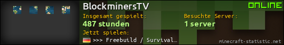 Benutzerleisten 560x90 für BlockminersTV