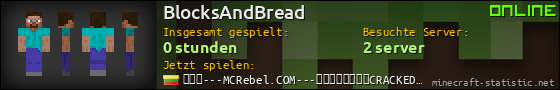 Benutzerleisten 560x90 für BlocksAndBread