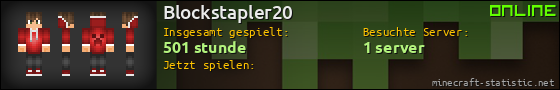 Benutzerleisten 560x90 für Blockstapler20