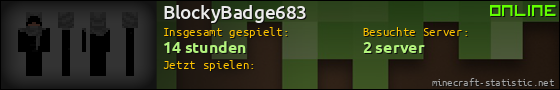 Benutzerleisten 560x90 für BlockyBadge683