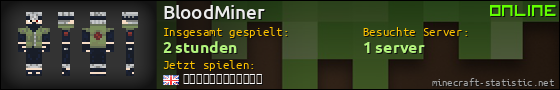 Benutzerleisten 560x90 für BloodMiner