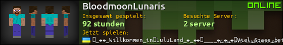 Benutzerleisten 560x90 für BloodmoonLunaris