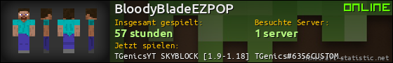 Benutzerleisten 560x90 für BloodyBladeEZPOP