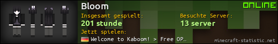 Benutzerleisten 560x90 für Bloom