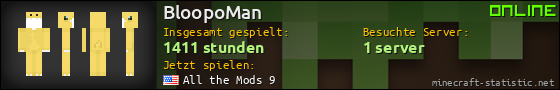 Benutzerleisten 560x90 für BloopoMan