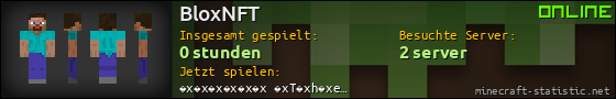 Benutzerleisten 560x90 für BloxNFT