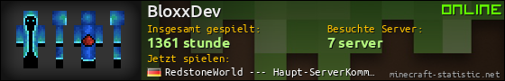 Benutzerleisten 560x90 für BloxxDev