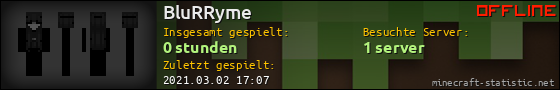 Benutzerleisten 560x90 für BluRRyme