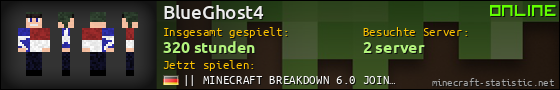 Benutzerleisten 560x90 für BlueGhost4