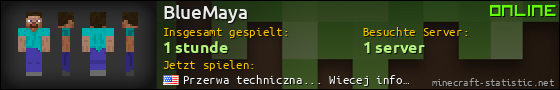 Benutzerleisten 560x90 für BlueMaya