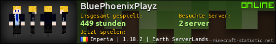 Benutzerleisten 560x90 für BluePhoenixPlayz