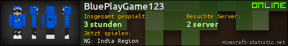 Benutzerleisten 560x90 für BluePlayGame123