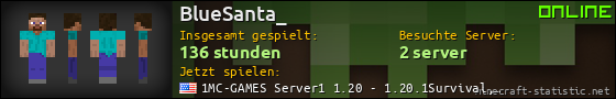 Benutzerleisten 560x90 für BlueSanta_
