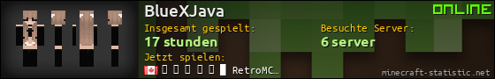 Benutzerleisten 560x90 für BlueXJava