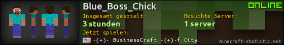 Benutzerleisten 560x90 für Blue_Boss_Chick