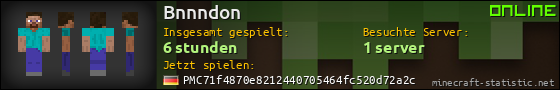 Benutzerleisten 560x90 für Bnnndon