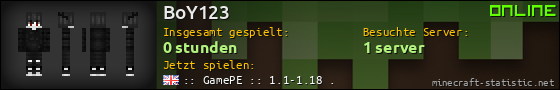 Benutzerleisten 560x90 für BoY123