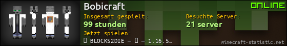 Benutzerleisten 560x90 für Bobicraft