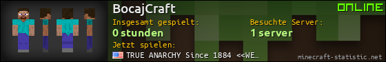 Benutzerleisten 560x90 für BocajCraft