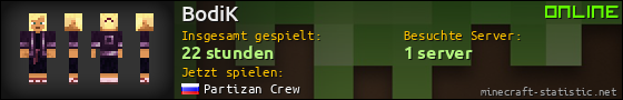 Benutzerleisten 560x90 für BodiK