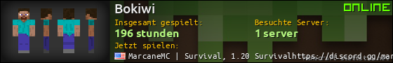 Benutzerleisten 560x90 für Bokiwi