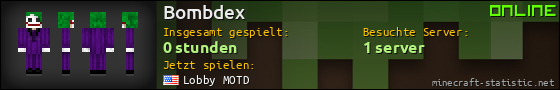 Benutzerleisten 560x90 für Bombdex