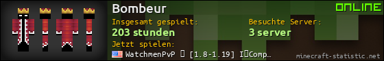 Benutzerleisten 560x90 für Bombeur