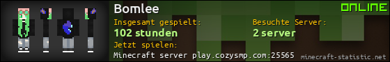 Benutzerleisten 560x90 für Bomlee