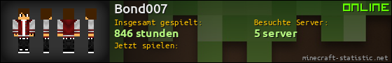 Benutzerleisten 560x90 für Bond007