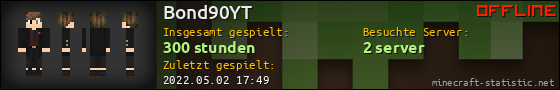 Benutzerleisten 560x90 für Bond90YT