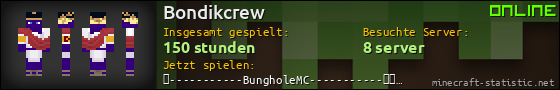 Benutzerleisten 560x90 für Bondikcrew