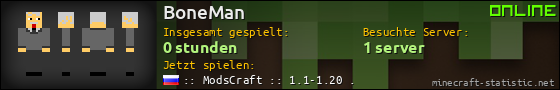 Benutzerleisten 560x90 für BoneMan