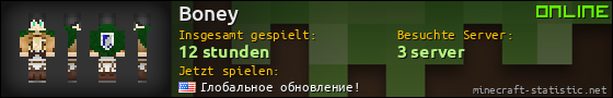 Benutzerleisten 560x90 für Boney