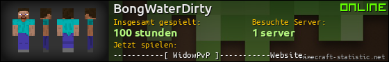 Benutzerleisten 560x90 für BongWaterDirty