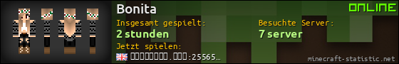 Benutzerleisten 560x90 für Bonita