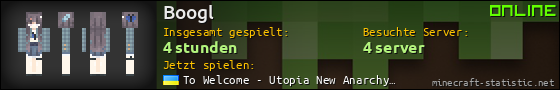 Benutzerleisten 560x90 für Boogl