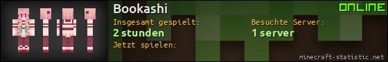 Benutzerleisten 560x90 für Bookashi