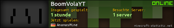 Benutzerleisten 560x90 für BoomVolaYT