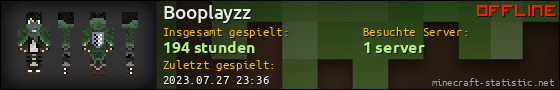 Benutzerleisten 560x90 für Booplayzz