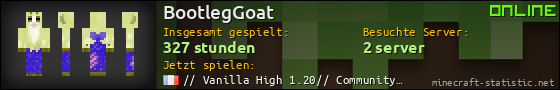 Benutzerleisten 560x90 für BootlegGoat