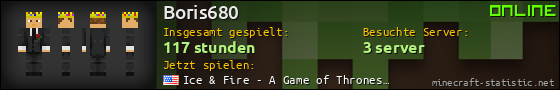 Benutzerleisten 560x90 für Boris680