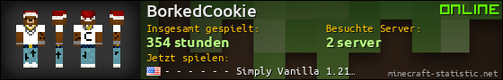 Benutzerleisten 560x90 für BorkedCookie