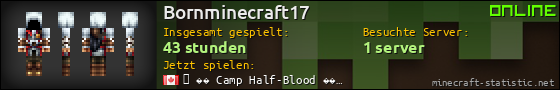 Benutzerleisten 560x90 für Bornminecraft17