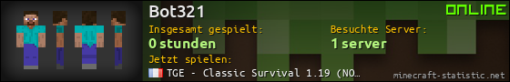 Benutzerleisten 560x90 für Bot321